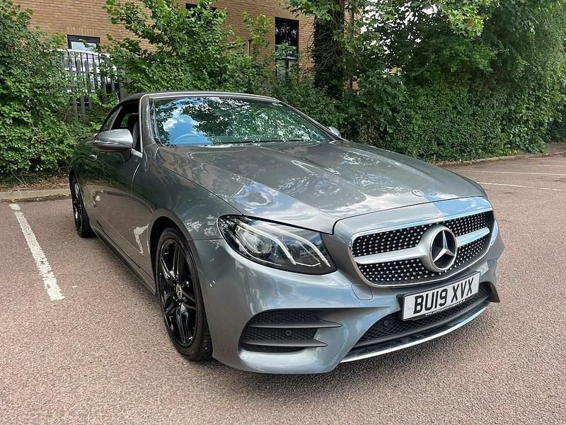 Grey Used 2019 Mercedes E220 AMG line Cabriolet | £18,950 (Good price) - Image 1/4