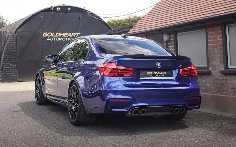 Used BMW M3 Competition Edition 450 HP (330 kW) 2018 Blue Sedan