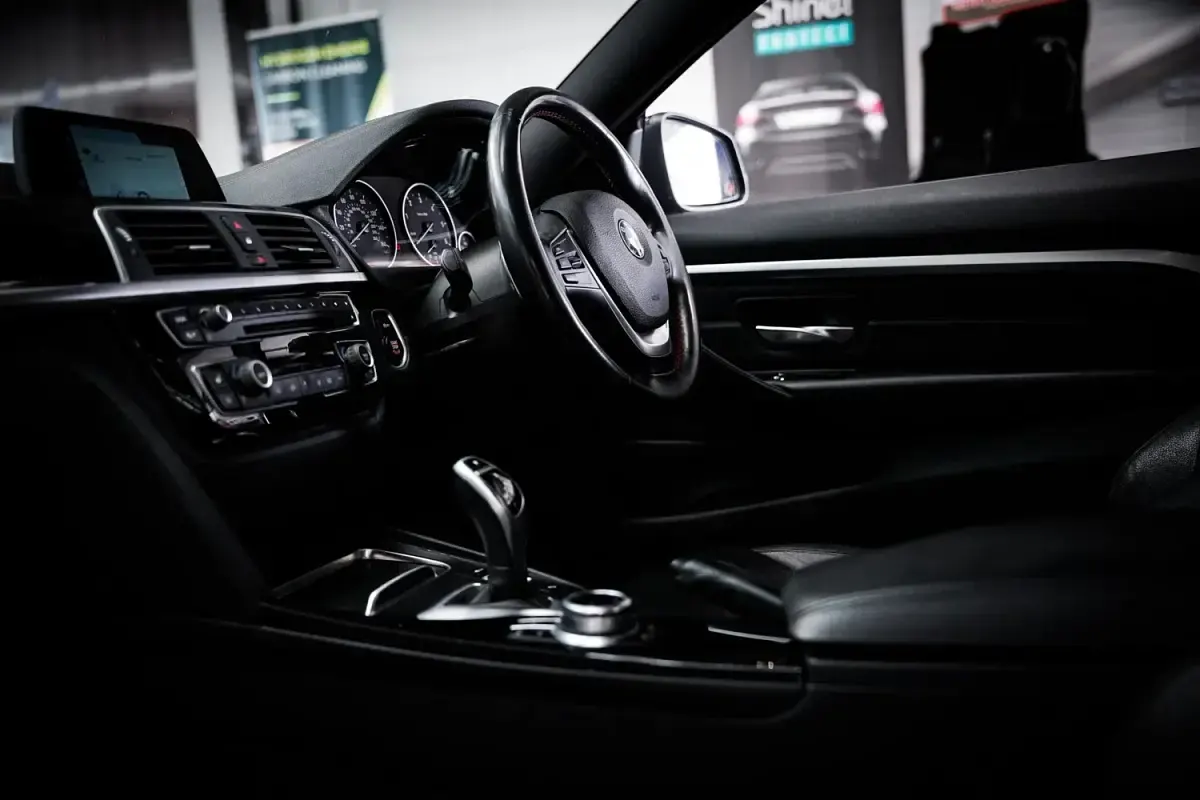 Begagnad BMW 420 Sport Line 2017 Svart Sportkupé