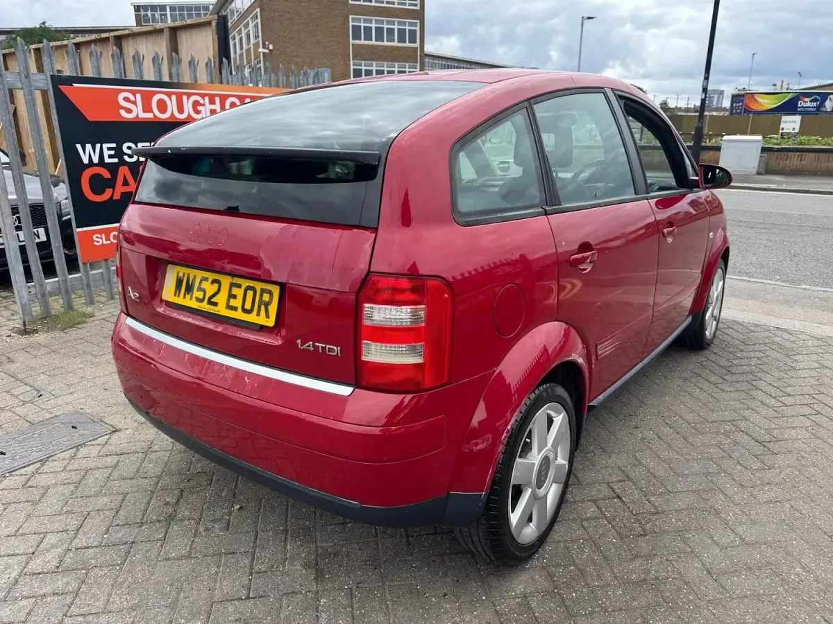 Used Audi A2 2003 Red Hatchback
