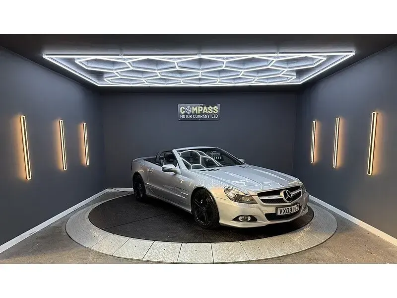 Used Mercedes SL350 315 HP (231 kW) 2009 Silver Cabriolet