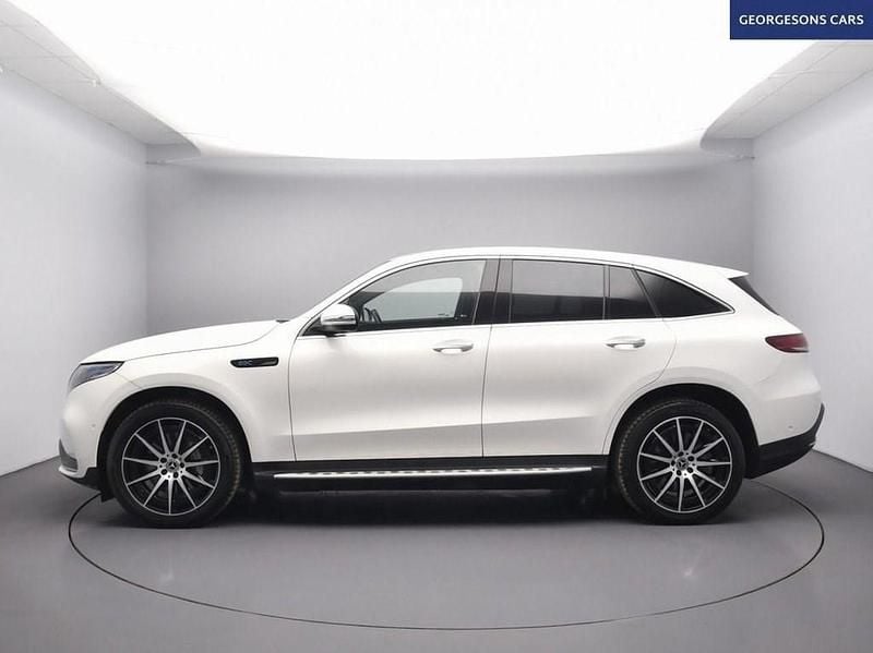 Used Mercedes EQC400 AMG line 300 kW (408 HP) 2023 White SUV