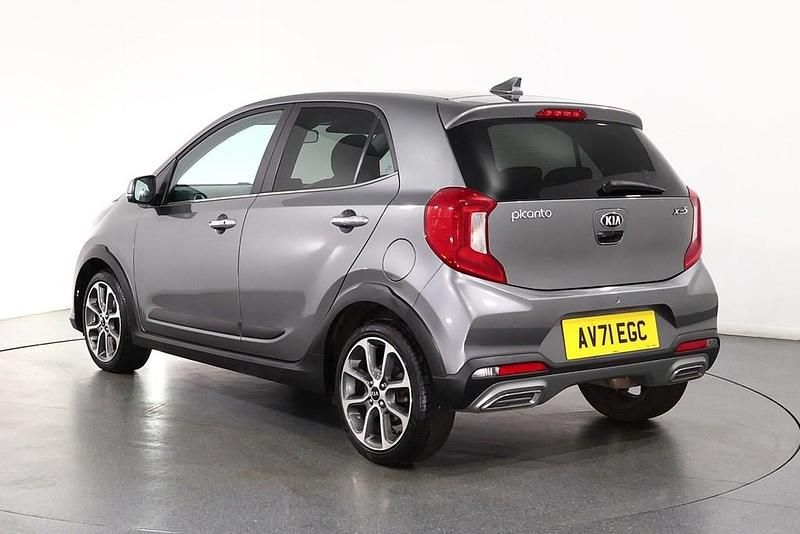 Used Kia Picanto X-Line 67 HP (49 kW) 2021 Grey Hatchback