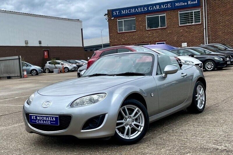Silver Used 2010 Mazda MX5 Cabriolet | £6,495 (Fair price) - Image 1/1
