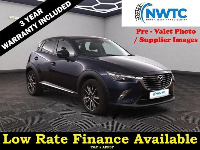 Blue Used 2016 Mazda CX-3 Inclusive SUV | £8,395 (Fair price) - Image 1/3