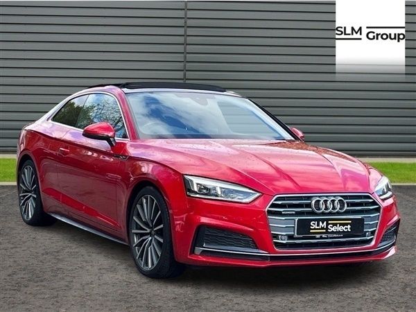 Red Used 2017 Audi A5 S-Line Coupe | £17,672 (A bit pricey) - Image 1/1