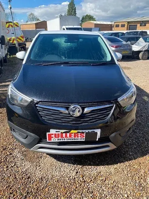 Used Vauxhall Crossland X Elite 2017 Black SUV