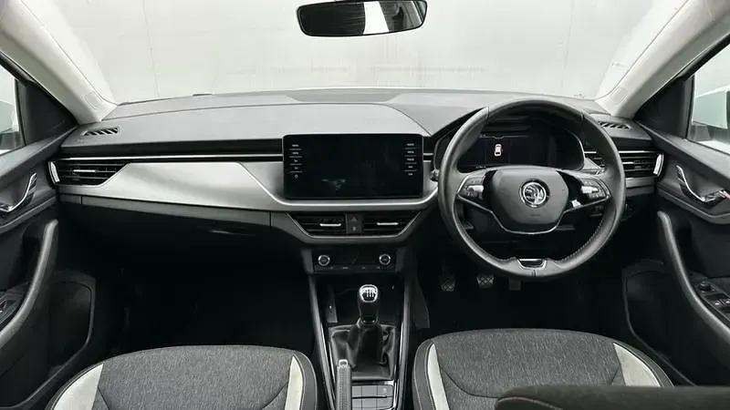 Used Skoda Scala SE L 110 HP (80 kW) 2021 White Hatchback