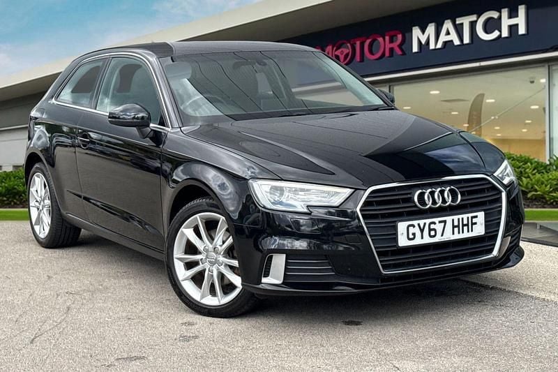Black Used 2017 Audi A3 Sport Hatchback | £9,290 (Good price) - Image 1/4