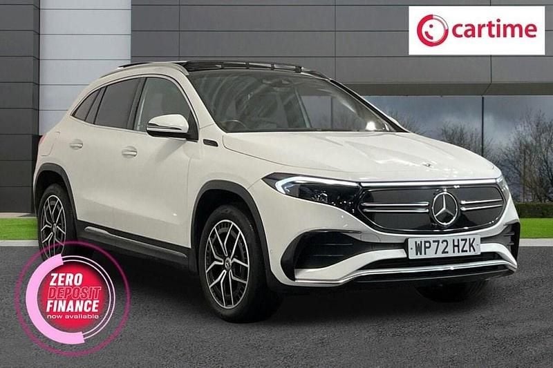 White Used 2023 Mercedes EQA300 AMG line SUV | £21,299 (Fair price) - Image 1/4