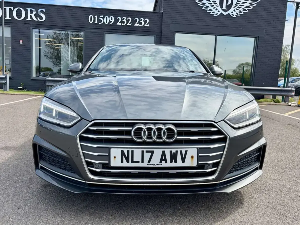 Used Audi A5 S-Line 2017 Grey Coupe