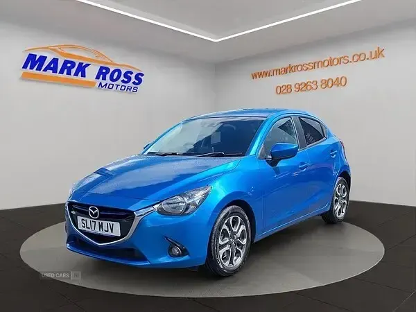Used Mazda 2 Inclusive 2017 Blue Hatchback
