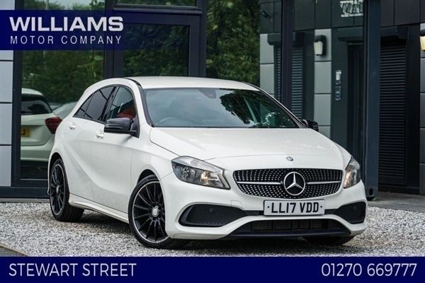 White Used 2017 Mercedes A160 AMG line Hatchback | £10,490 (Fair price) - Image 1/1