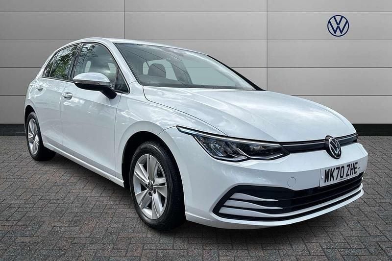 White Used 2020 VW Golf VIII Life Hatchback | £14,750 (Fair price) - Image 1/4