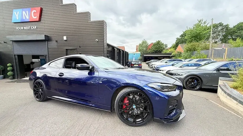 Used BMW 420 Coupé M Sport 2021 Blue Coupe
