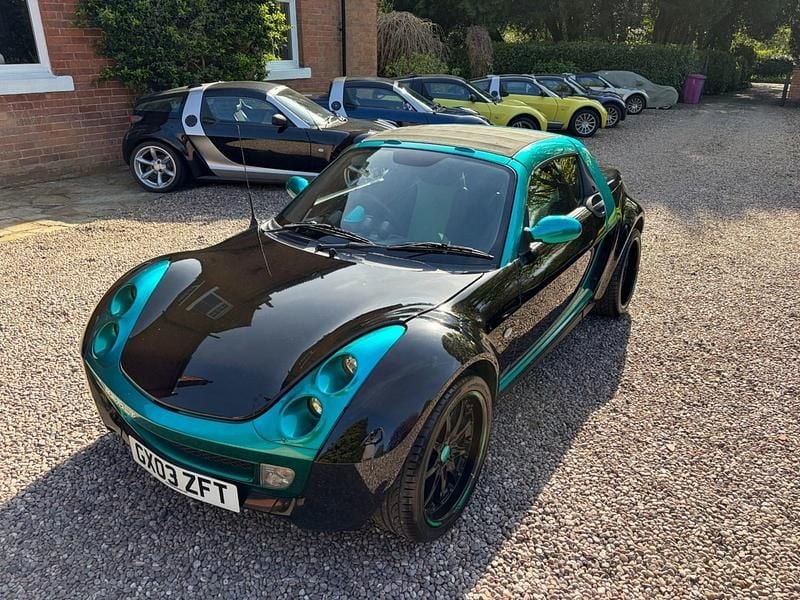 Used Smart Roadster 2003 Black Cabriolet