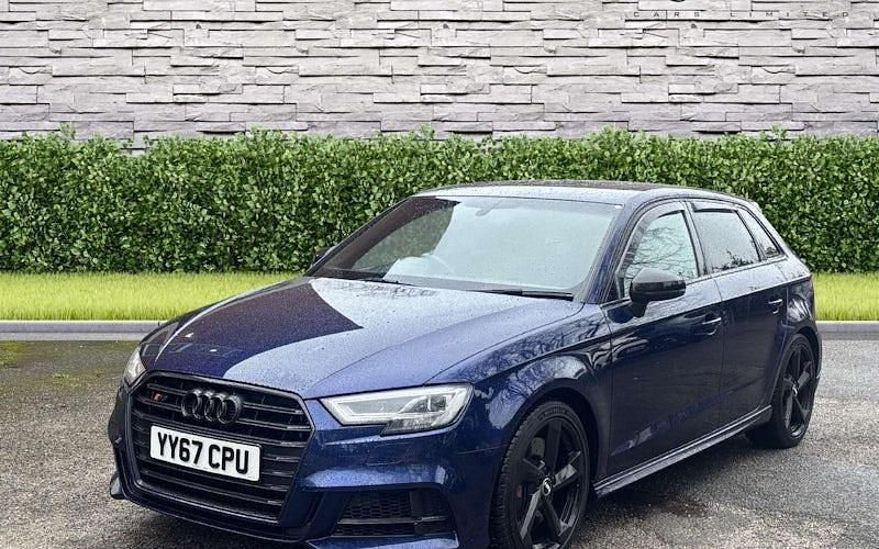 Used Audi S3 Sportback Black Edition 310 HP (228 kW) 2017 Blue Hatchback