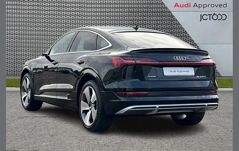 Used Audi e-tron Sportback S-Line 300 kW (408 HP) 2020 Black SUV