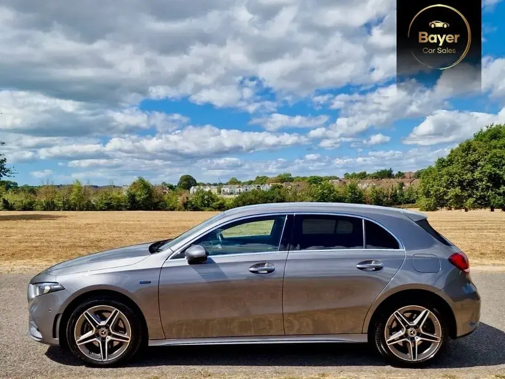 Used Mercedes A250 AMG Line Premium 214 HP (157 kW) 2021 Grey Hatchback