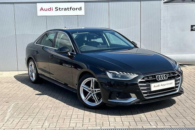 Mythos black, metallic Used 2020 Audi A4 Sport Sedan | £18,950 (Fair price) - Image 1/4
