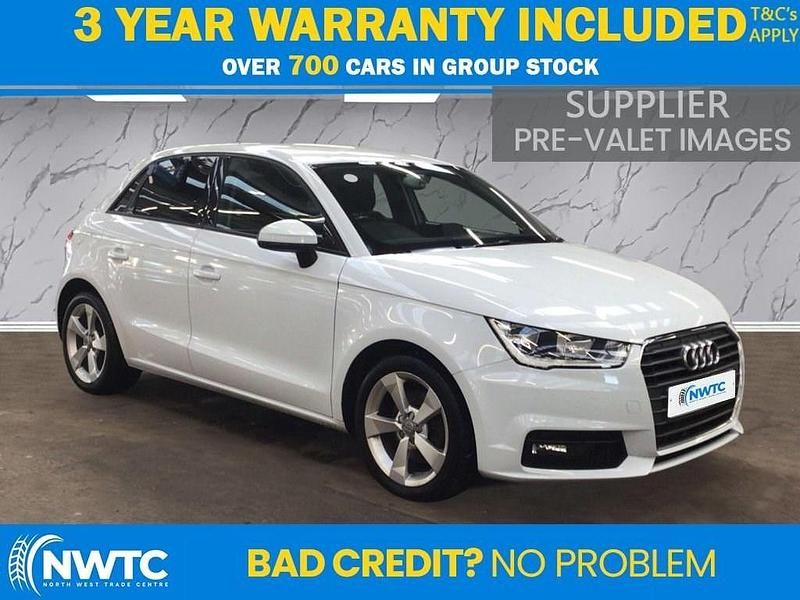 White Used 2018 Audi A1 Sportback Sport Hatchback | £9,895 (Fair price) - Image 1/3