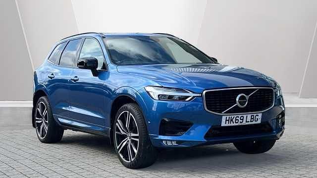 Used Volvo XC60 R-Design 194 HP (142 kW) 2020 Blue SUV