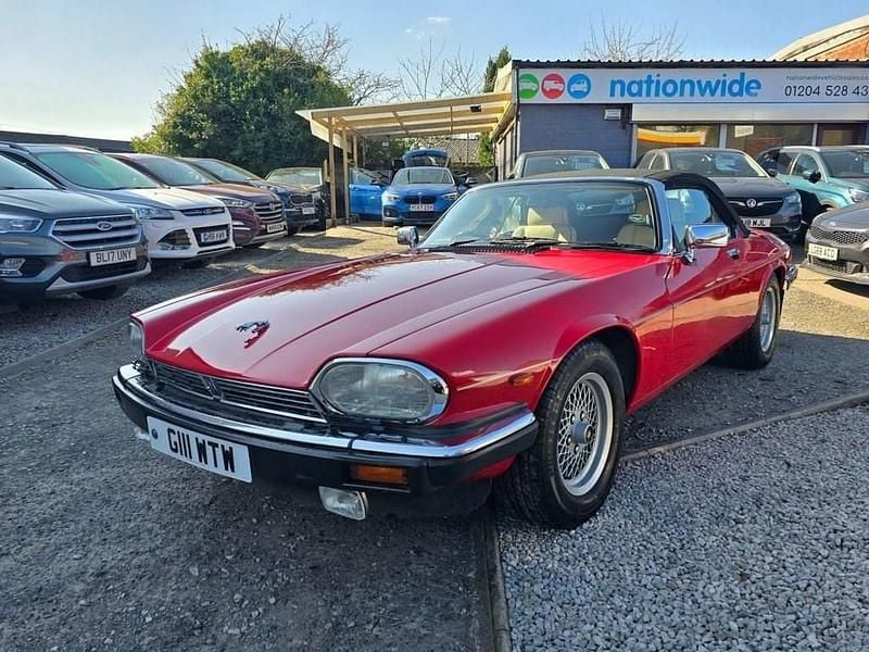 Used Jaguar XJS 284 HP (208 kW) 1989 Red Cabriolet