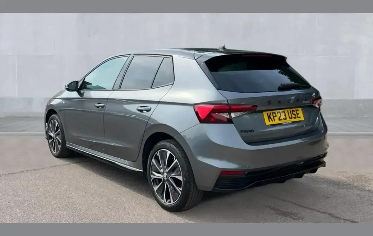 Used Skoda Fabia Monte Carlo 110 HP (80 kW) 2023 Graphite grey metallic black magic pearl effect Hatchback