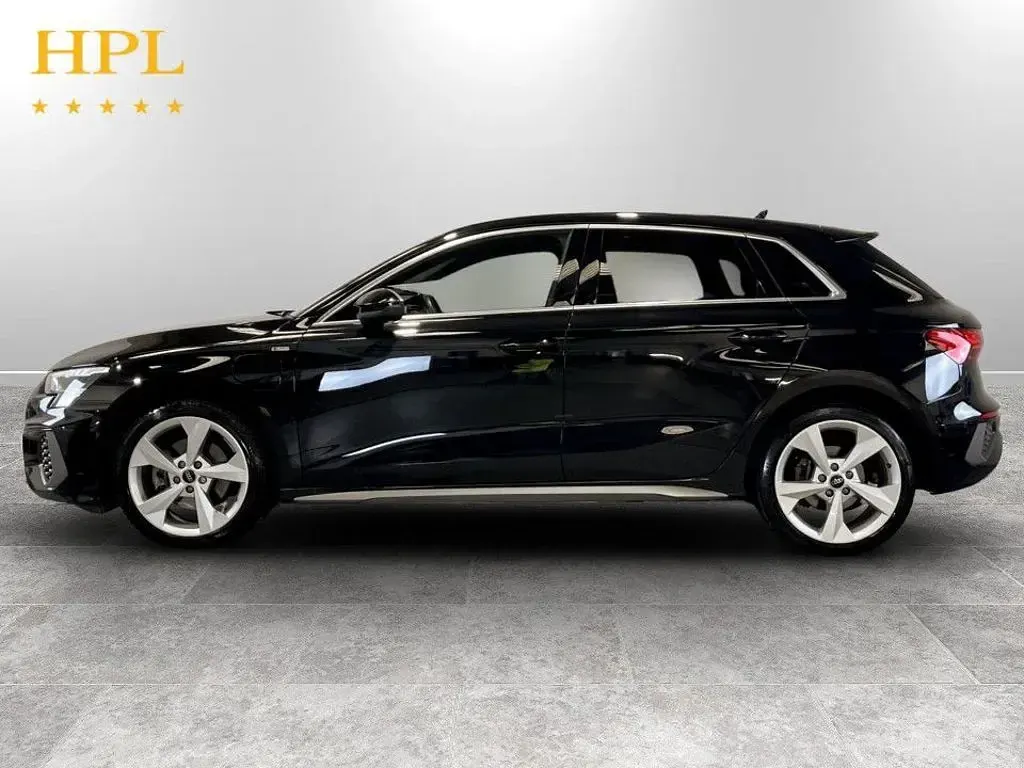 Used Audi A3 Sportback S-Line 204 HP (150 kW) 2023 Black Hatchback