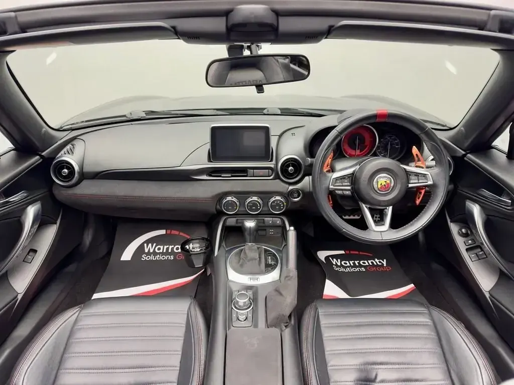 Used Abarth 124 Spider 170 HP (125 kW) 2016 Black Cabriolet