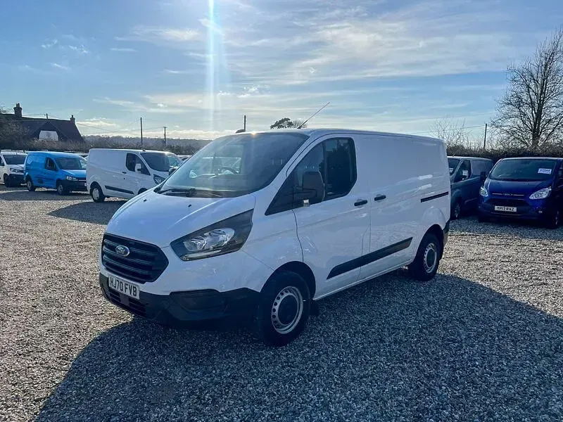 Używany Ford Transit Custom 105 KM (77 kW) 2020 Biały Van