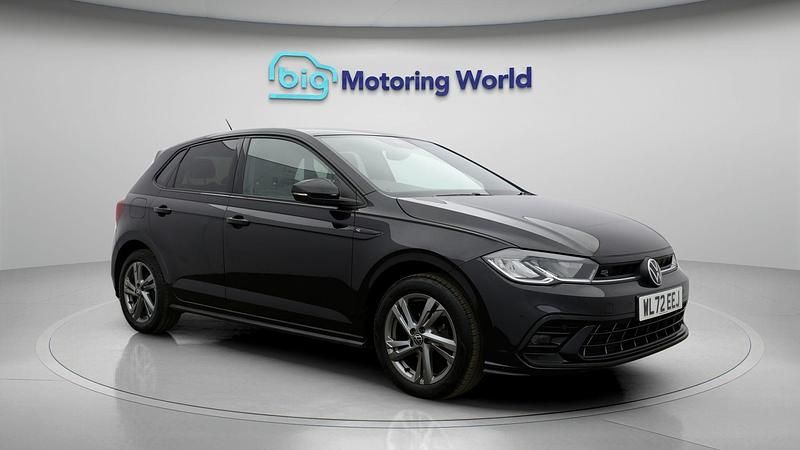 Used VW Polo R-line 94 HP (69 kW) 2023 Black Hatchback