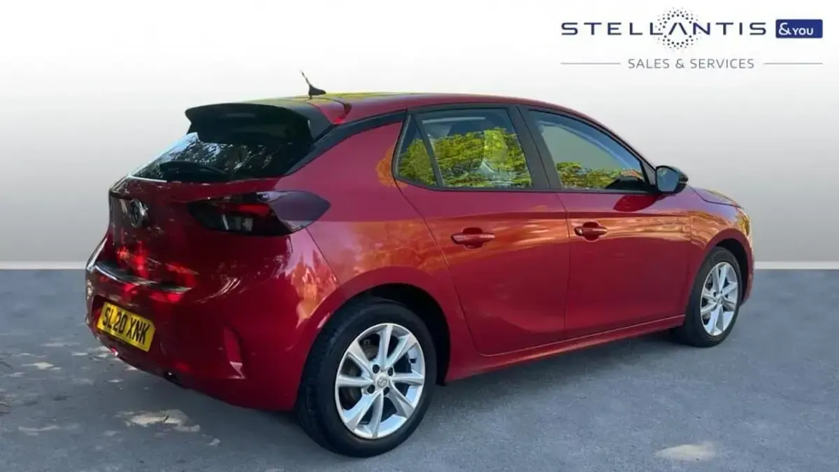 Used Vauxhall Corsa 74 HP (54 kW) 2020 Red Hatchback