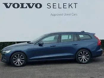 Used Volvo V60 Momentum 163 HP (119 kW) 2021 Blue Estate
