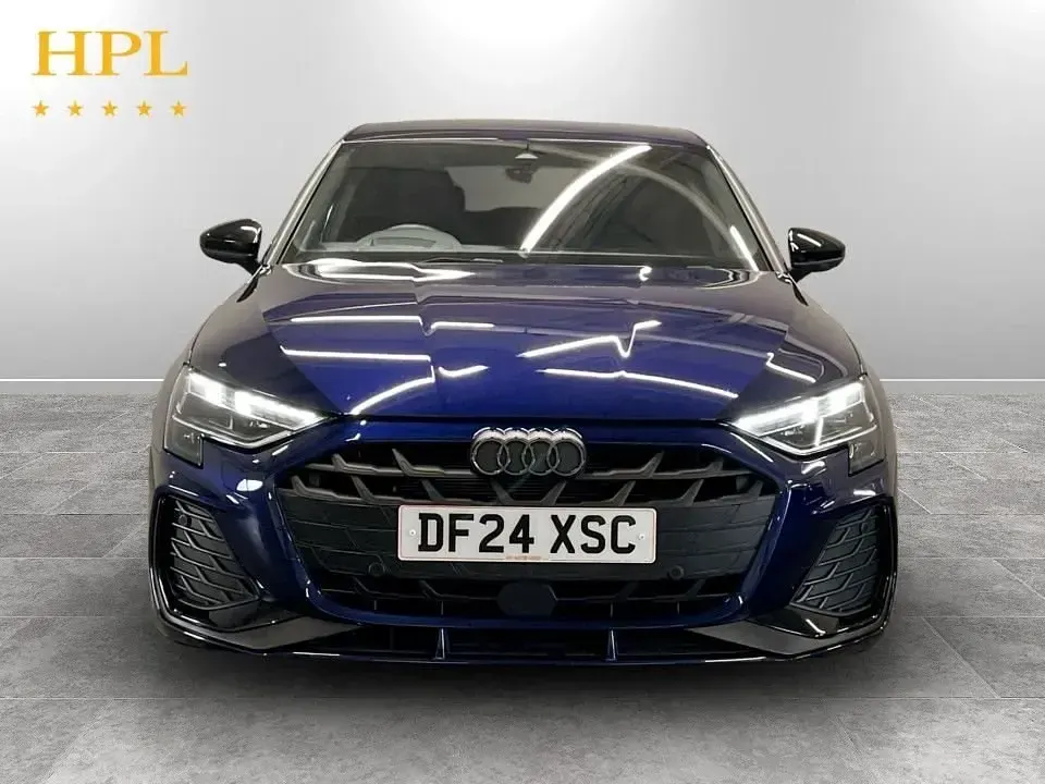 Used Audi A3 Black Edition 2024 Blue Hatchback