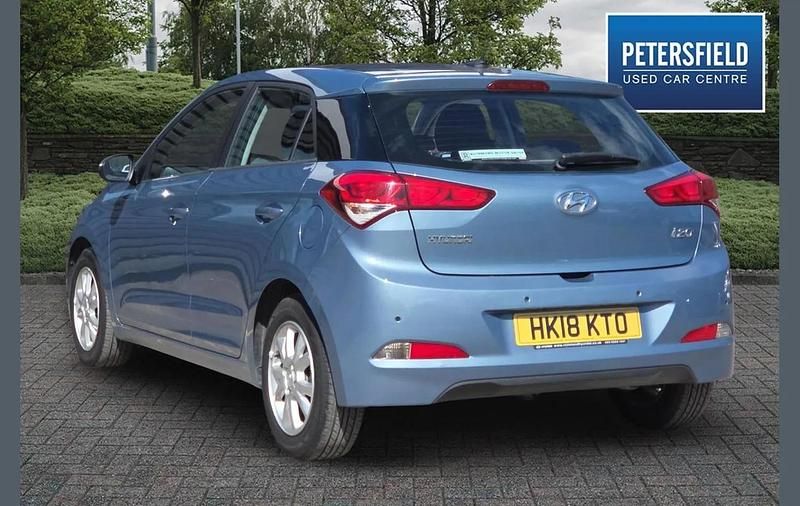 Used Hyundai i20 SE 100 HP (73 kW) 2018 Blue Hatchback
