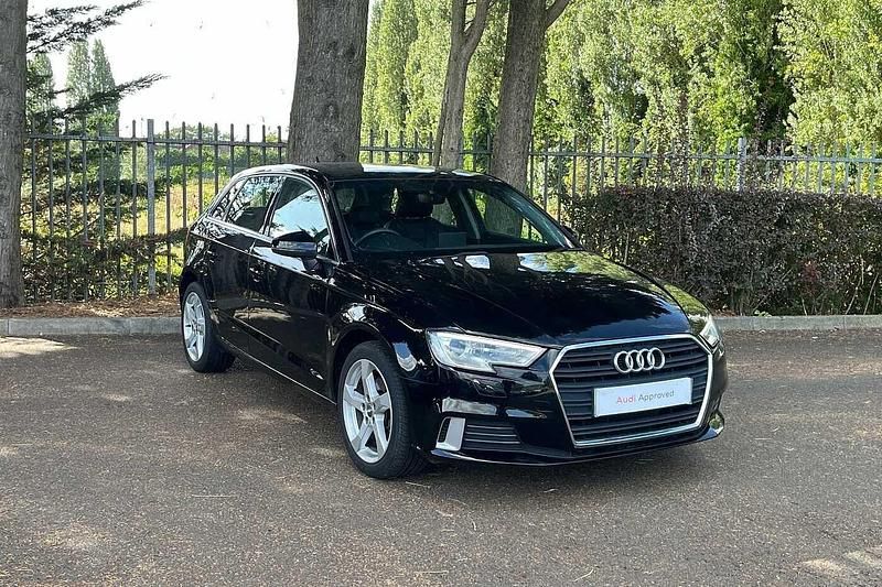 Black Used 2019 Audi A3 Sport Hatchback | £14,490 (Fair price) - Image 1/4