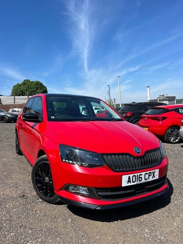 Red Used 2016 Skoda Fabia Monte Carlo Hatchback | £5,750 (Fair price) - Image 1/4