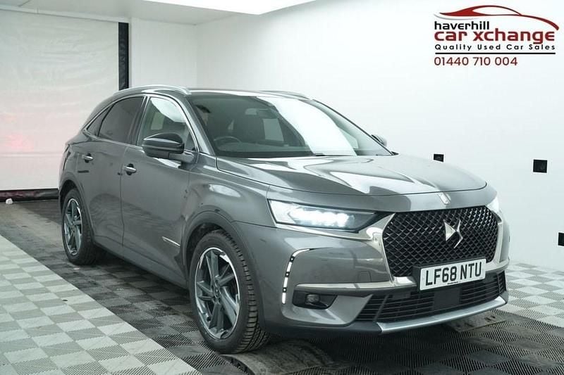 Used DS Automobiles DS7 Crossback Prestige 130 HP (95 kW) 2018 Grey SUV