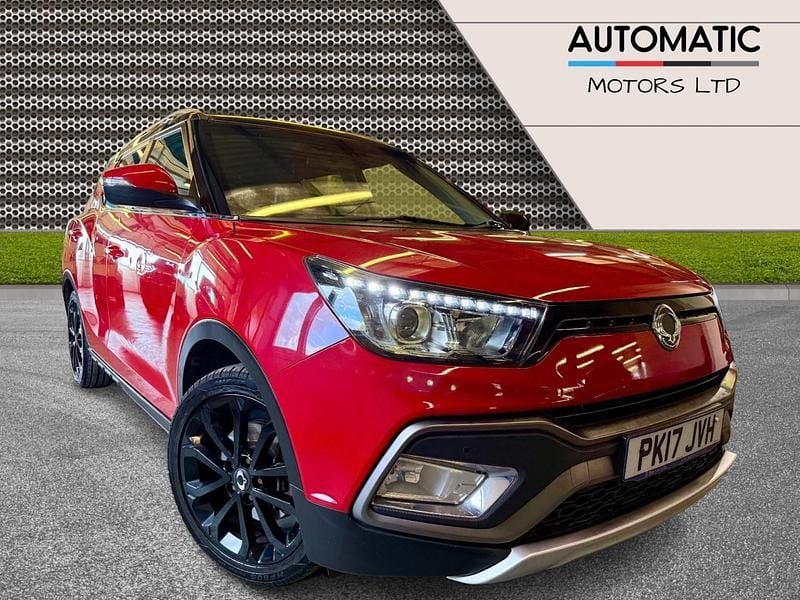 Red Used 2017 Ssangyong (KGM) Tivoli SUV | £6,390 - Image 1/4