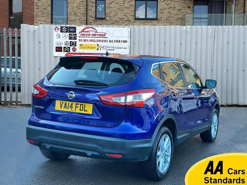 Used Nissan Qashqai Acenta 115 HP (84 kW) 2014 Blue SUV