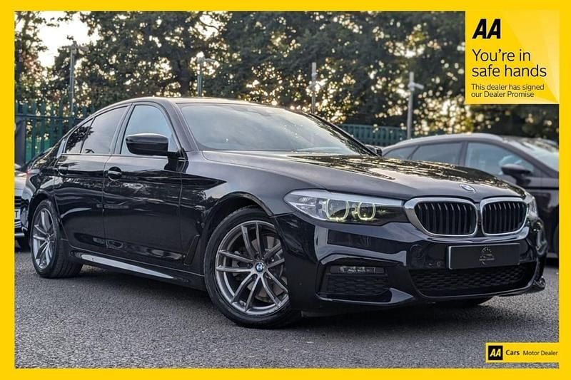 Black Used 2020 BMW 520 M Sport Sedan | £19,988 (Super price) - Image 1/3