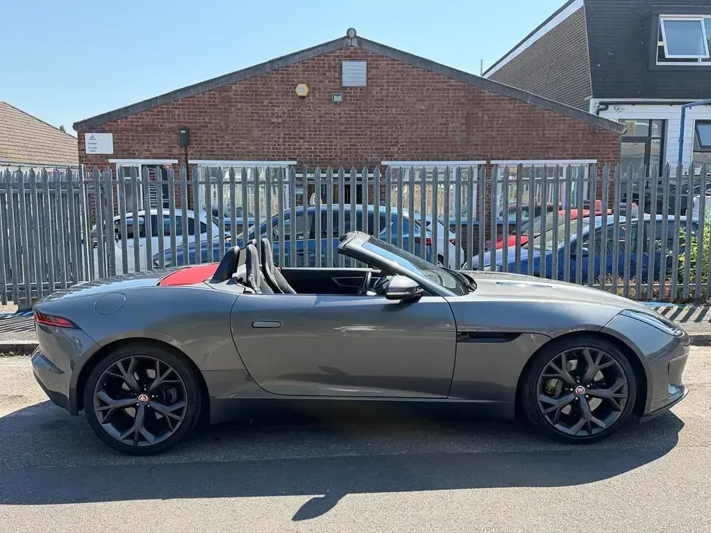 Used Jaguar F-Type S 300 HP (220 kW) 2017 Grey Cabriolet