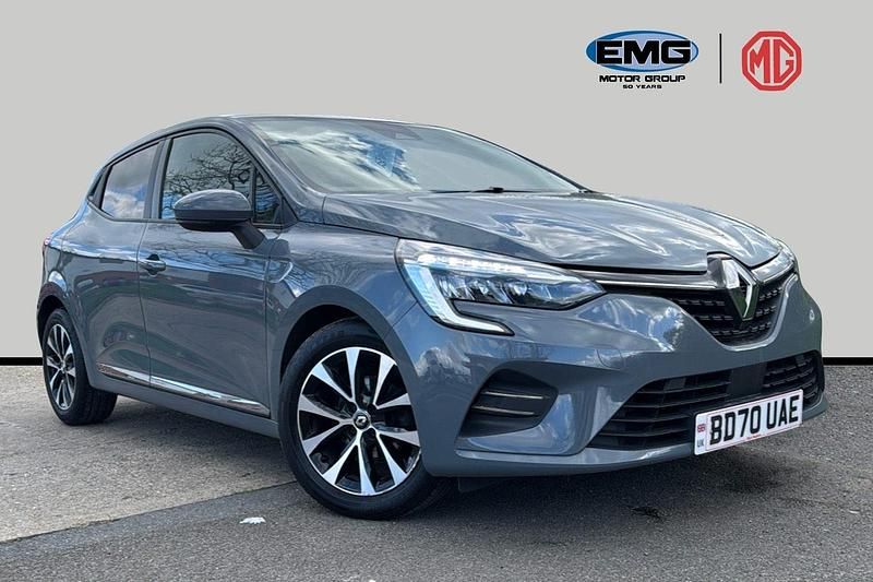 Used Renault Clio V Iconic 100 HP (73 kW) 2020 Grey Hatchback