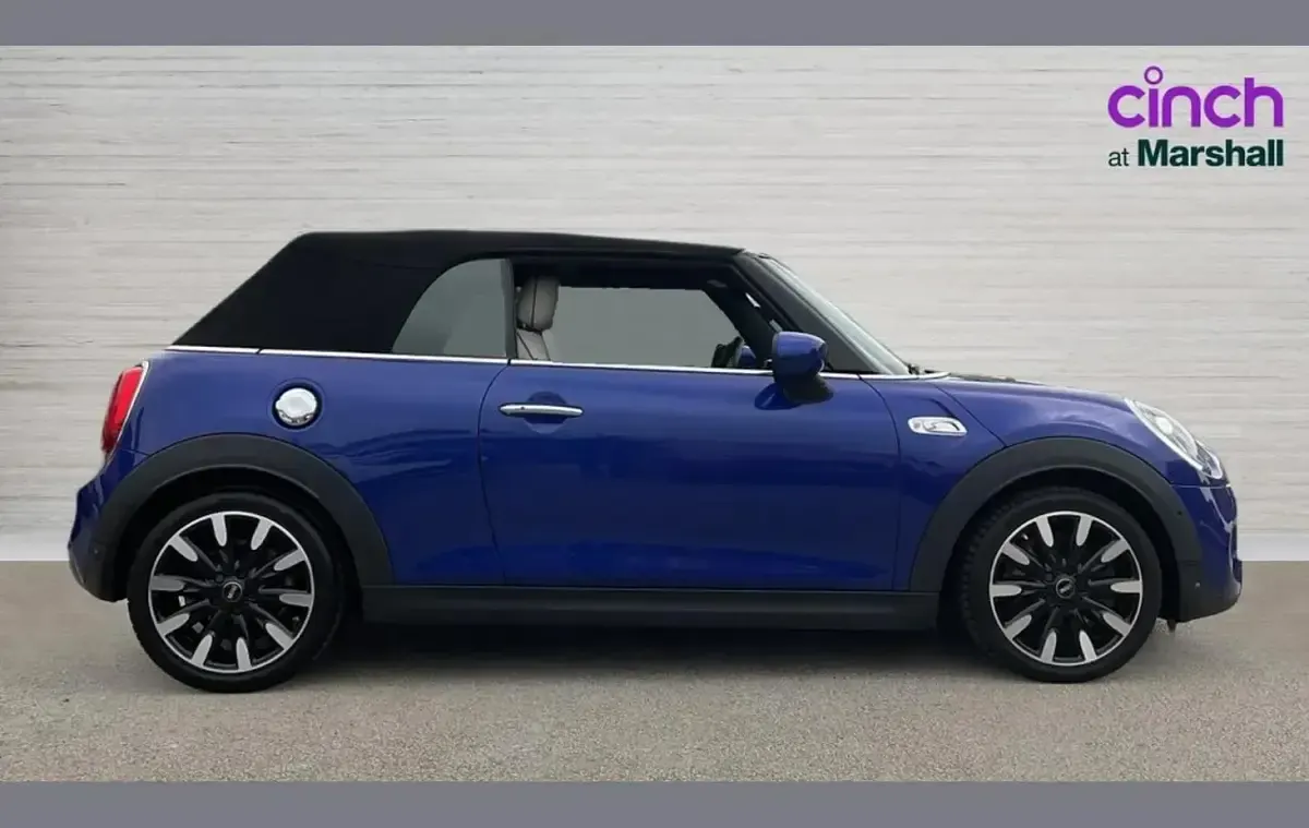Used Mini Cooper S Cabriolet Exclusive 192 HP (141 kW) 2021 Blue Cabriolet