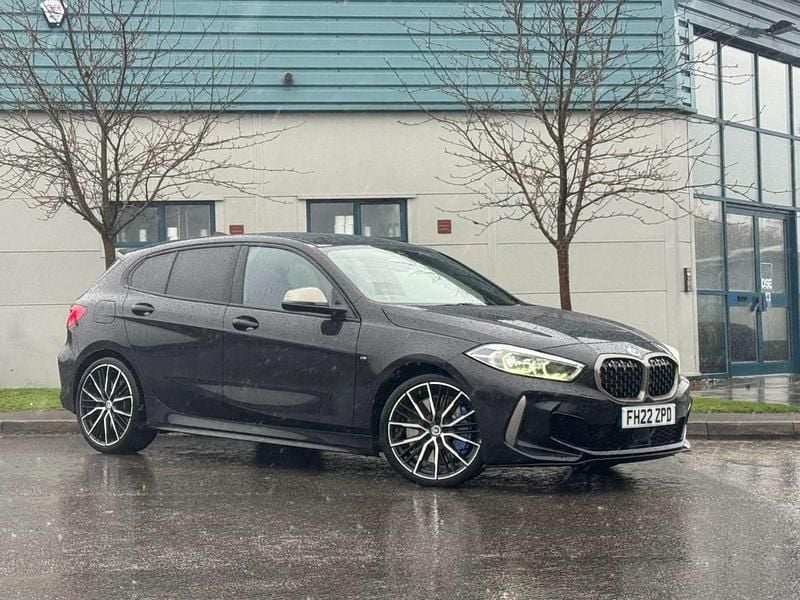 Black Used 2022 BMW M135 Competition Edition Hatchback | £26,495 (Fair price) - Image 1/1