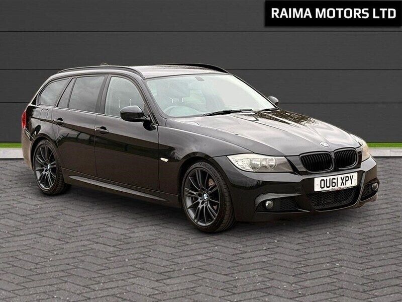 Black Used 2011 BMW 320 Sport Line Estate | £5,000 (A bit pricey) - Image 1/4