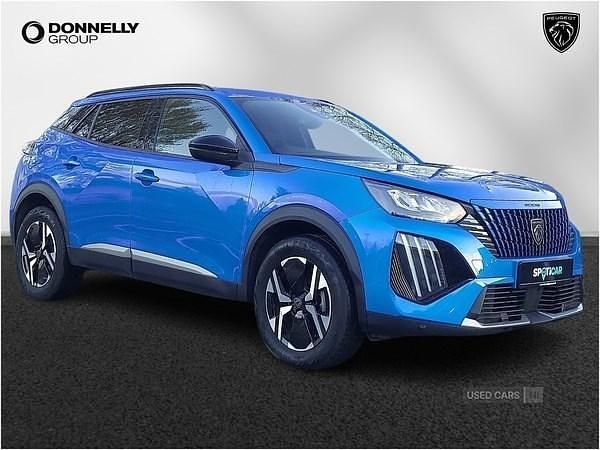Blue Used 2024 Peugeot 2008 Allure SUV | £19,795 (Fair price) - Image 1/4