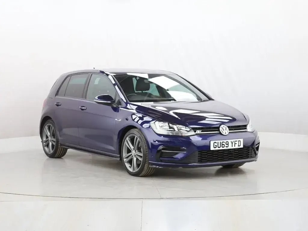 Używany VW Golf VII R-line 150 KM (110 kW) 2019 Niebieski Hatchback