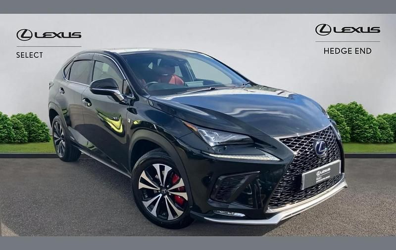 Used Lexus NX300h Sport Line 197 HP (144 kW) 2021 Graphite black SUV